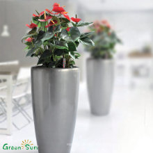 Cheap Colorful Fiberglass Flower Pots